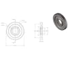 Fuller Mainshaft 1st Gear Kit - Dimensions