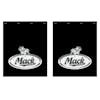 Mack Logo Poly Mud Flap - Black Left & Right Facing