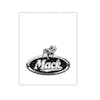Mack Logo Poly Mud Flap - White Right Facing