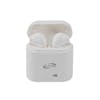iLive Truly Bluetooth Wireless Earbuds - White Top View Case