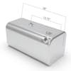 Freightliner M2 Aluminum Replacement 55 Gallon Fuel Tank Rear Fill - dimensions