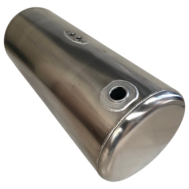 Peterbilt 135-Gallon Aluminum Semi-Truck Fuel Tank (Driver-Side Orientation)