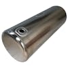 Peterbilt 150-Gallon Aluminum Semi-Truck Fuel Tank (Angled View)