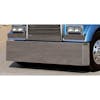 Universal Blind Mount Classic Stainless Steel Bumper On Blue Truck