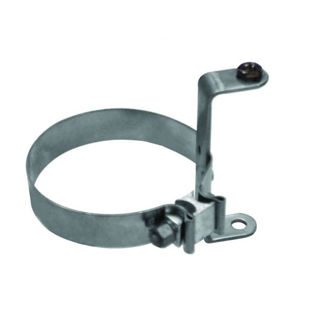 Kenworth W900 T800 T600 Aerocab 5" Stainless Steel Upper Slider Clamp Driver Side