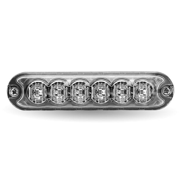 Class 1 Directional Universal 6 LED Slim Surface Mount Strobe Work Light