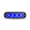 Class 1 Directional Universal LED 4 Color Strobe Work Light - Blue