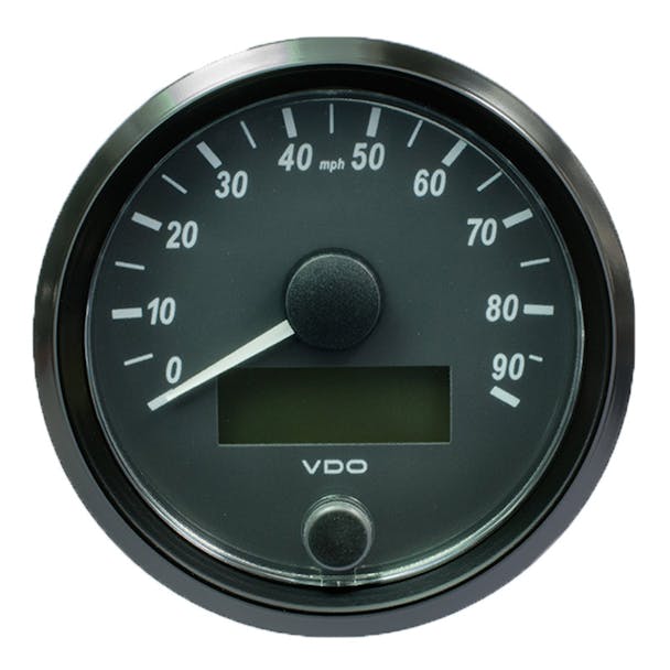 Semi Truck 3 1/8" Electrical Speedometer Gauge SingleViu