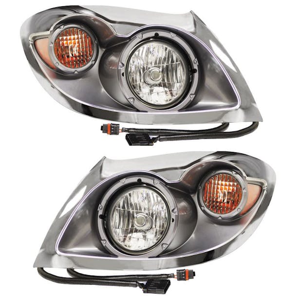 International Workstar Chrome Headlights