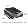 Universal Heavy Duty Live Stream MNVR Dash Cam With 4G WIFI GPS - Black Box