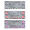 Rear Center Panel With Purple/Red Dual Revolution LED Lights