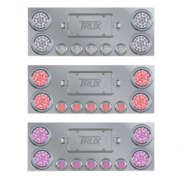 Rear Center Panel With Purple/Red Dual Revolution LED Lights