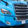 Freightliner Cascadia Chrome LED Fog Light On Truck