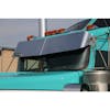 Kenworth Intimidator Series Challenger Drop Visor By RoadWorks On Truck Close View Driver Side