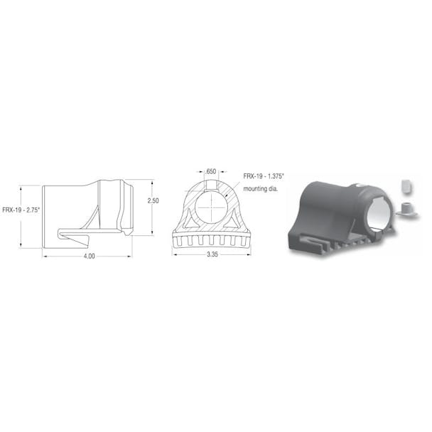 Replacement Slidetrax For Spray Master Fenders FRX-19 Fenders
