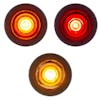 1 LED Mini Clearance Marker Light With Rubber Grommet - Default LEDs On