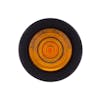 1 LED Mini Clearance Marker Light With Rubber Grommet - Amber/Amber Off