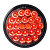 4" 24 Pearl LED Light STT Clearance Red Smoke Lens