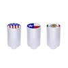 3" Chrome All Flag Emblem Air Valve Knob