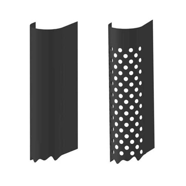 5" Stainless Steel Aerodynamic Stack Guard Heat Shield 60" Long - Default