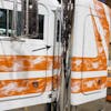 Peterbilt Stainless Steel Exhaust Filler Panels By Roadworks - Arrow