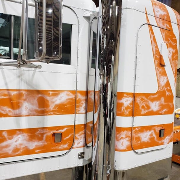 Peterbilt Stainless Steel Exhaust Filler Panels By Roadworks - Default