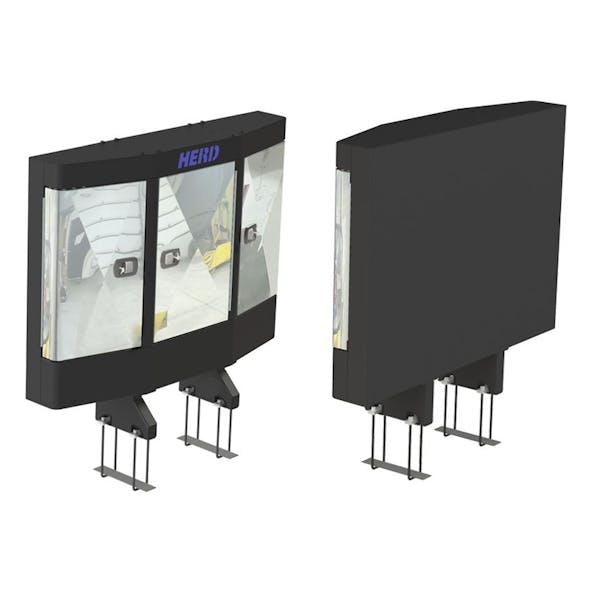 Herd 300 Series Cabinet Style Headache Rack For Semi Trucks - Default