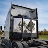 Herd 300 Series Cabinet Style Headache Rack For Semi Trucks - On Truck Close Up