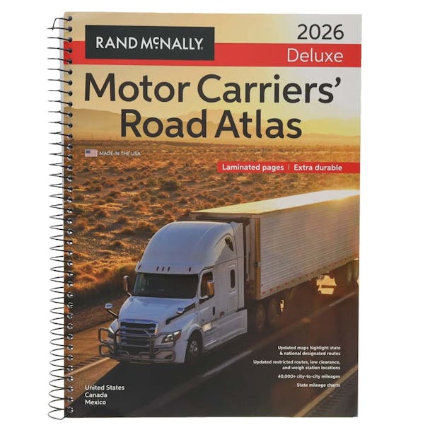 Rand McNally Deluxe Motor Carriers' Road Atlas 2026