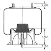 Watson Rolling Lobe Air Spring 1R12503 1R12580 6HB202 - Additional Dimensions View