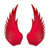 WindRider Replacement Illuminated Wings (Red)