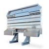 Open Aluminum Headache Rack With Split Trays For Semi Trucks - Default