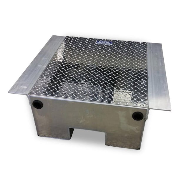 Aluminum Diamond Plate Battery Box - Default