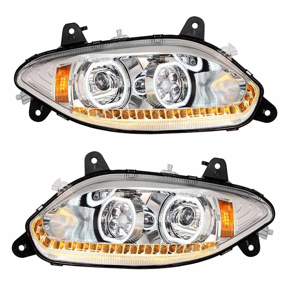 International LT Competition Series Chrome LED Projector Headlight