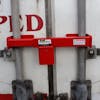 Trailer Door Anti-Theft Lock - On Trailer 2