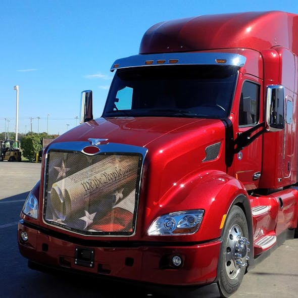 Peterbilt We The People Premium Bug Screen (579)