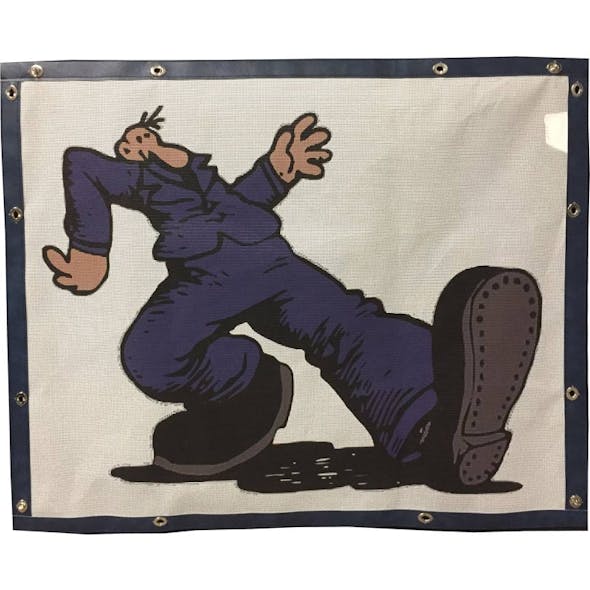 Keep On Truckin' Premium Bug Screen (Blue)