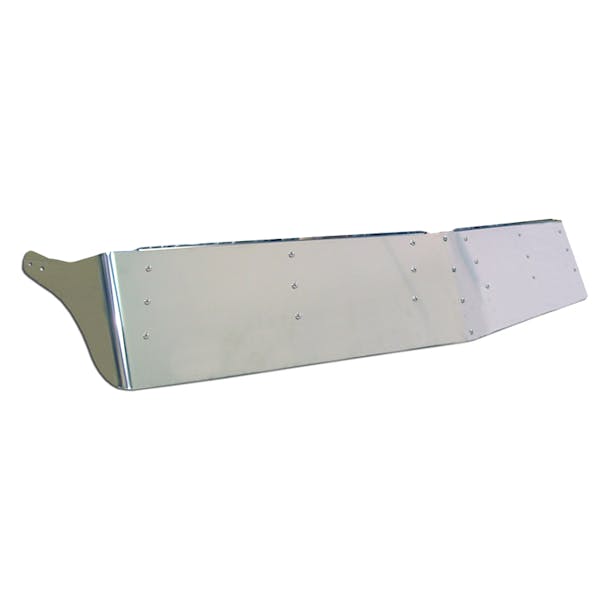 International 9000 Series 13" Drop Visor For Curved Windshields - Blank