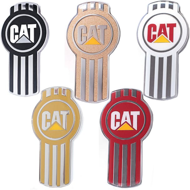 Kenworth Caterpillar Logo Emblem Options