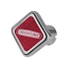 Freightliner Logo Tractor Trailer Air Brake Knob (Square, Metallic Red)