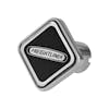 Freightliner Logo Tractor Trailer Air Brake Knob (Square, Metallic Black)