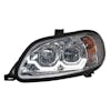 Freightliner M2 Projector Headlight Pair With LED Dual Function Sequential Light Bar - Driver Side