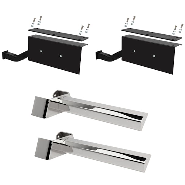 Hogebuilt Peterbilt Air Trac 24.5" Tall 11R Half Tandem Fender Mounting Kit