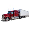 Peterbilt Economizer Window Covers - On Truck