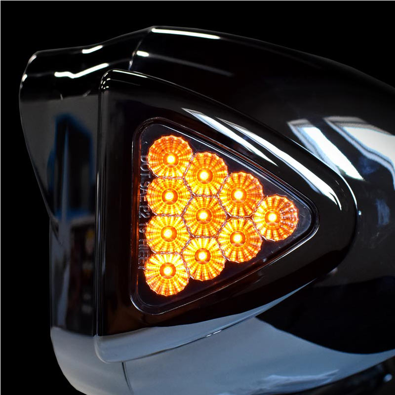 Peterbilt 359 367 379 389 567 589 LED Headlight Assembly with Half