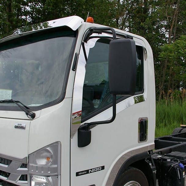 Isuzu Stainless Steel Window Deflector - Default