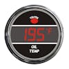 Truck Oil Temperature Smart Teltek Gauge - Red