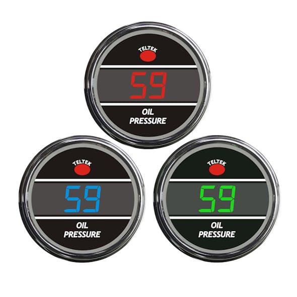 Truck Oil Pressure Smart Teltek Gauge
