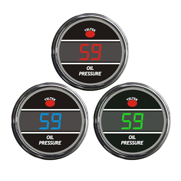 Truck Oil Pressure Smart Teltek Gauge