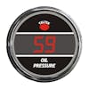 Truck Oil Pressure Smart Teltek Gauge - Red